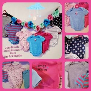 7pcs Bear Ballerina Bodysuits set